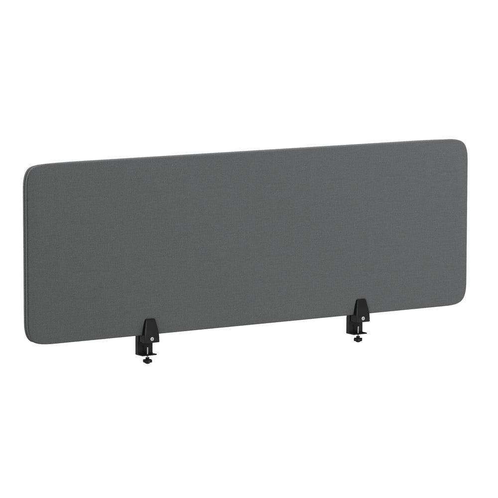 Schreibtisch Trennwand 120 x 40 cm grau