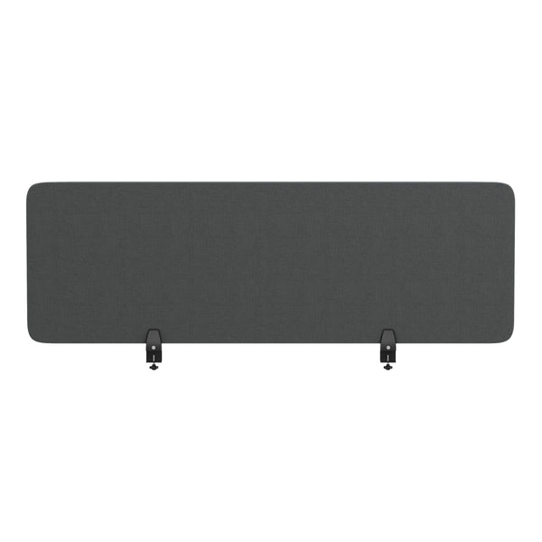 Schreibtisch Trennwand 120 x 40 cm grau