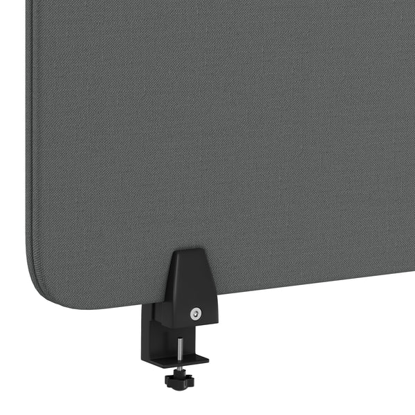 Schreibtisch Trennwand 120 x 40 cm grau