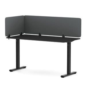 Schreibtisch Trennwand 140 x 40 cm grau