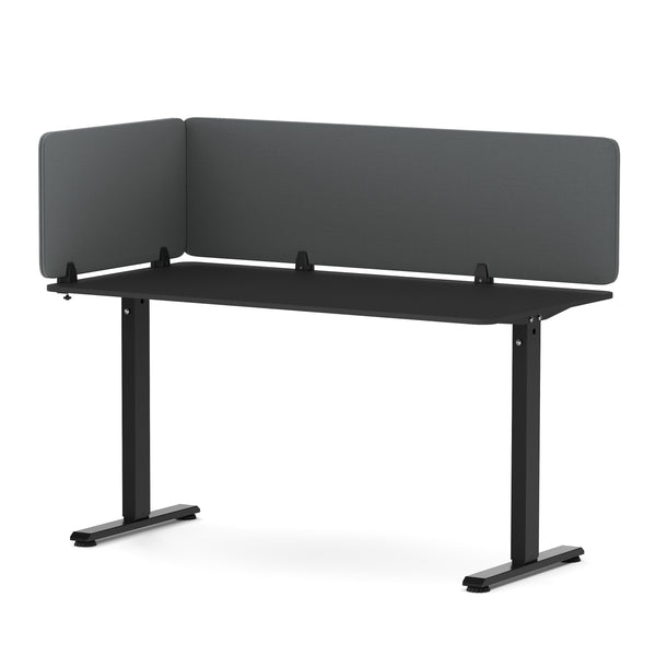 Schreibtisch Trennwand 140 x 40 cm grau
