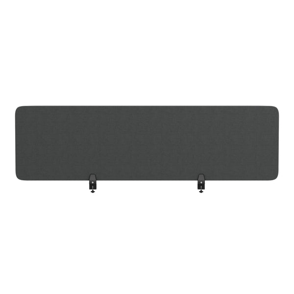 Schreibtisch Trennwand 140 x 40 cm grau