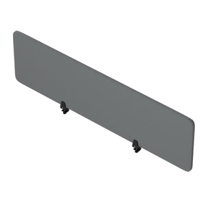 Schreibtisch Trennwand 140 x 40 cm grau