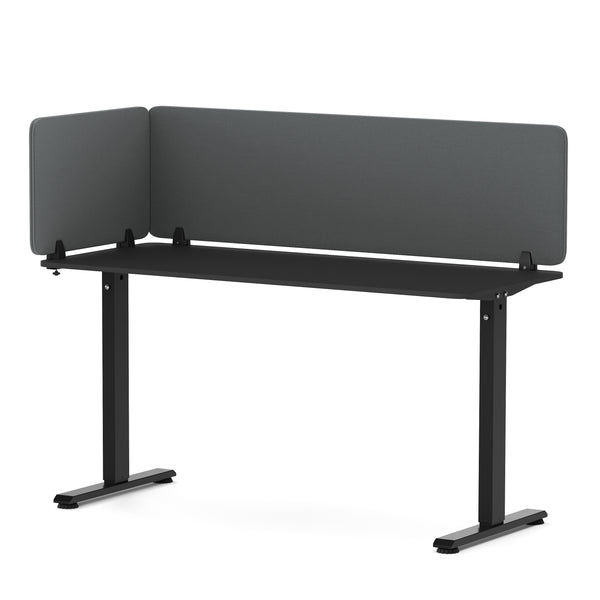 Schreibtisch Trennwand 60 x 40 cm grau