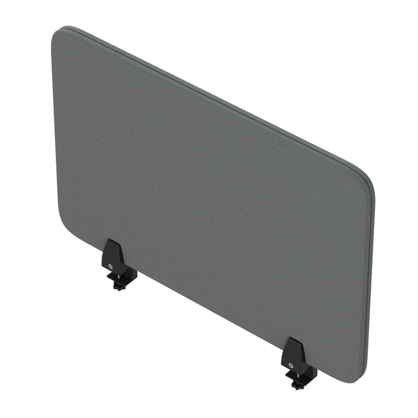 Schreibtisch Trennwand 60 x 40 cm grau