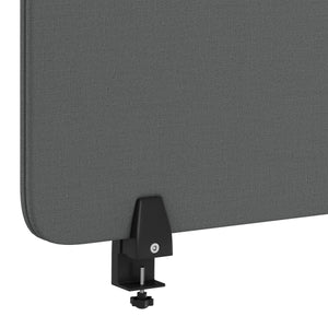 Schreibtisch Trennwand 60 x 40 cm grau