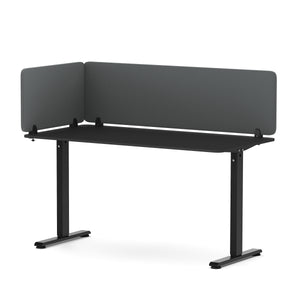 Schreibtisch Trennwand 70 x 40 cm grau