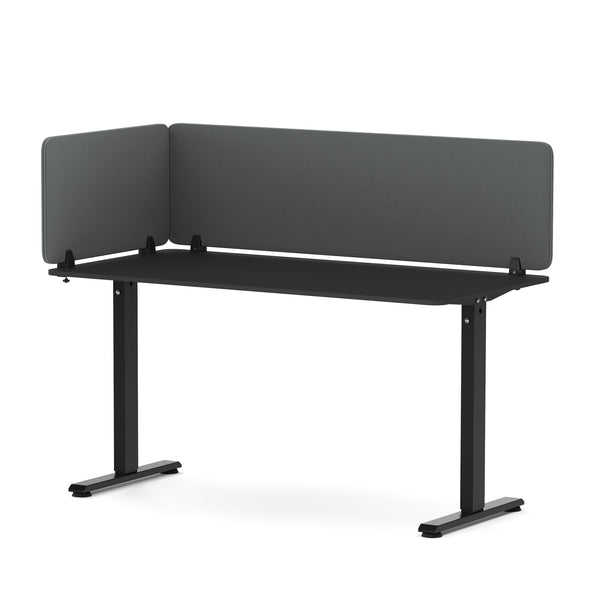 Schreibtisch Trennwand 70 x 40 cm grau