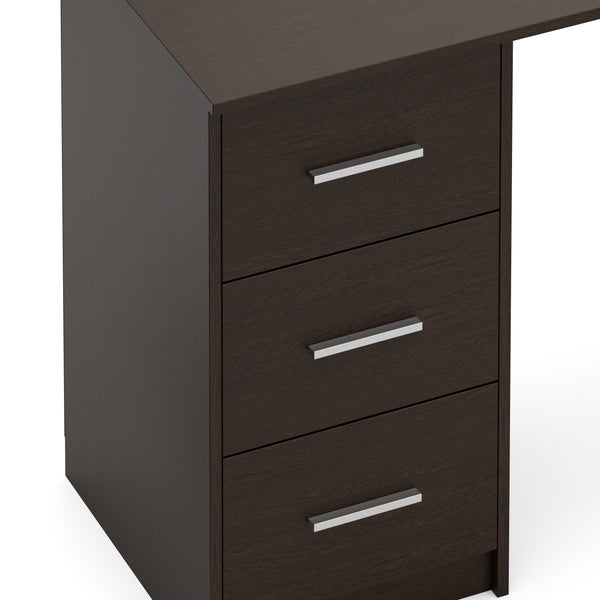 Schreibtisch VEGA 110 x 50 cm dunkelbraun