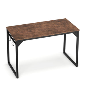 Schreibtisch Vintage BONITA mit 8 Haken 120 x 60 x 75 cm