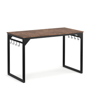 Schreibtisch Vintage BONITA mit 8 Haken 120 x 60 x 75 cm