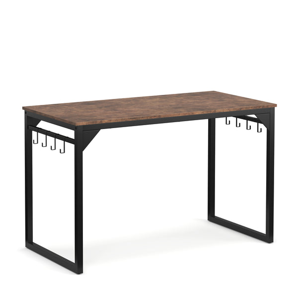 Schreibtisch Vintage BONITA mit 8 Haken 120 x 60 x 75 cm
