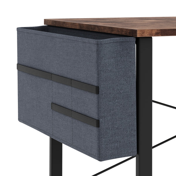 Schreibtisch Vintage BONITA mit Organizer 100 x 48 x 74 cm