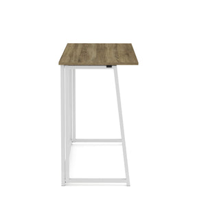 Schreibtisch klappbar NORMAN braun/weiss