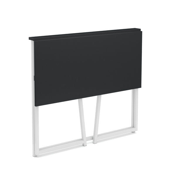 Schreibtisch klappbar NORMAN schwarz/weiss