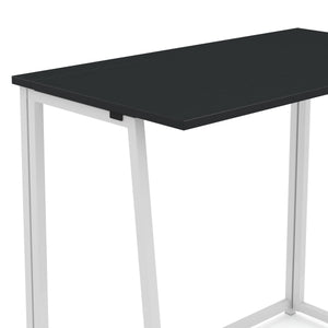 Schreibtisch klappbar NORMAN schwarz/weiss