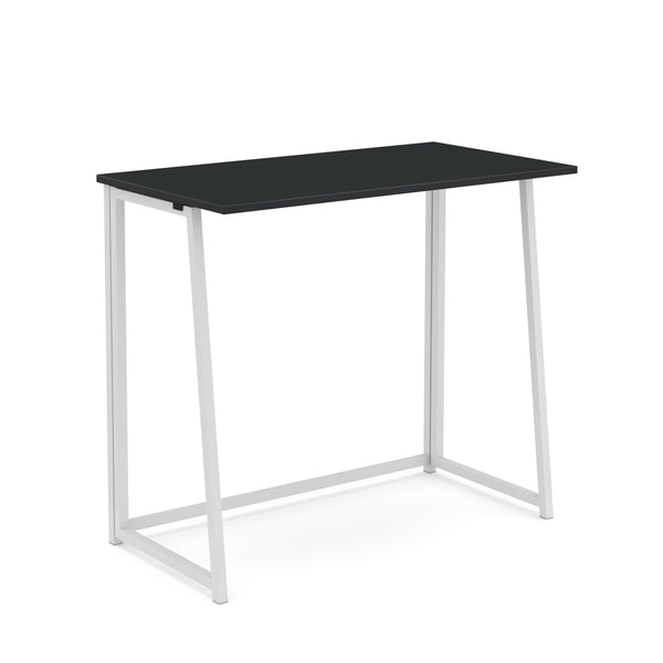 Schreibtisch klappbar NORMAN schwarz/weiss