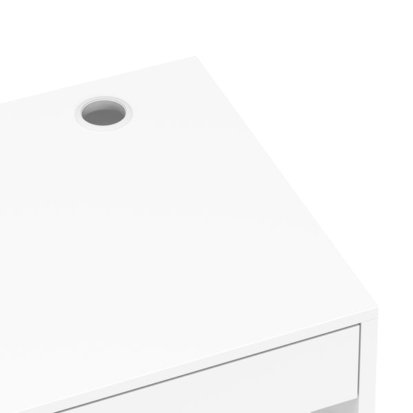 Schreibtisch EMIL mit Schublade 74 x 50 x 75 cm weiss