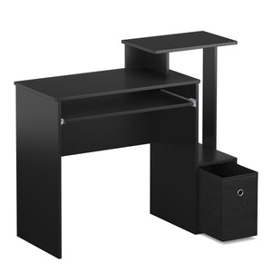 Schreibtisch ARDEN mit Stauraum 99 x 40 x 87 cm schwarz