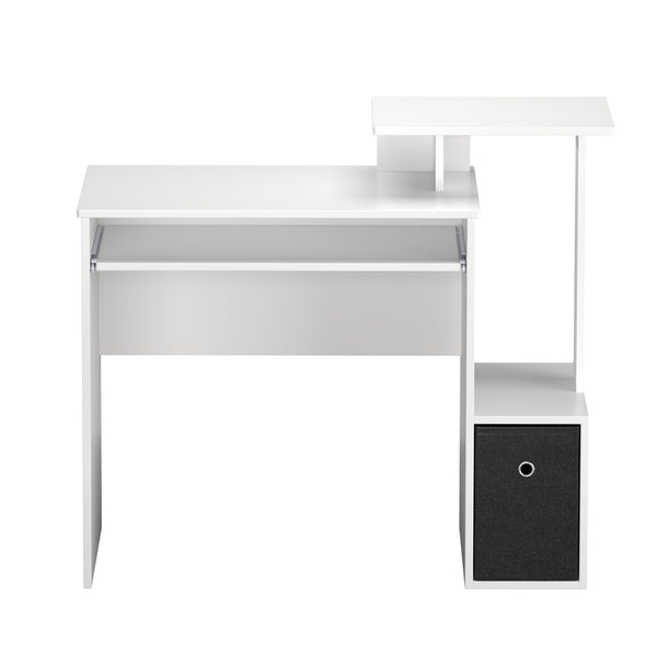 Schreibtisch ARDEN mit Stauraum 99 x 40 x 87 cm weiss