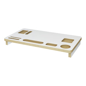 Monitorständer Tjele 5x54x30cm Weiss