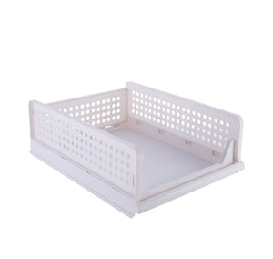 Schrank-Organizer stapelbar 3er Set 43 x 33 x 14 cm