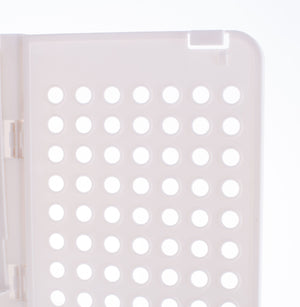 Schrank-Organizer stapelbar 3er Set 43 x 33 x 18.5 cm