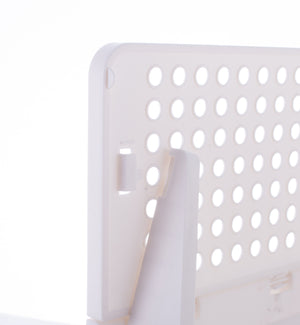 Schrank-Organizer stapelbar 3er Set 43 x 33 x 14 cm