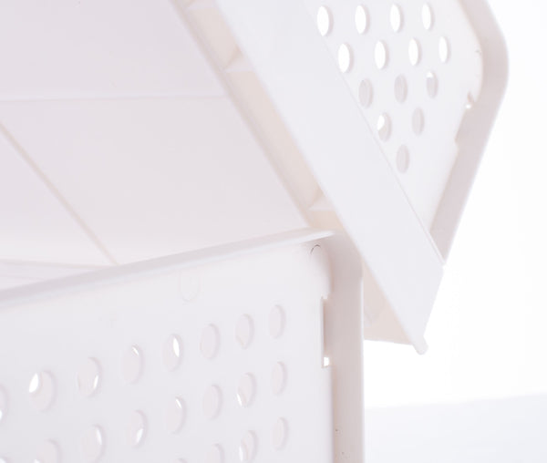 Schrank-Organizer stapelbar 3er Set 43 x 33 x 18.5 cm