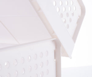 Schrank-Organizer stapelbar 3er Set 43 x 33 x 14 cm
