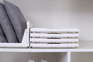 Schrank-Organizer stapelbar 3er Set 43 x 33 x 14 cm