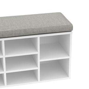 Shoe bench 102 x 30 x 48 cm