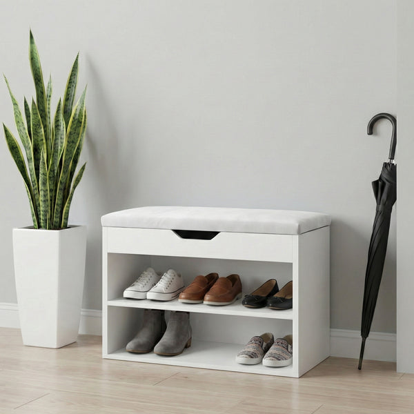 Panca portascarpe 60 x 30 x 41 cm