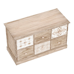 Schuhbank ASHFORD 35 x 78 x 49 cm natur