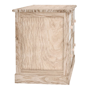 Schuhbank ASHFORD 35 x 78 x 49 cm natur