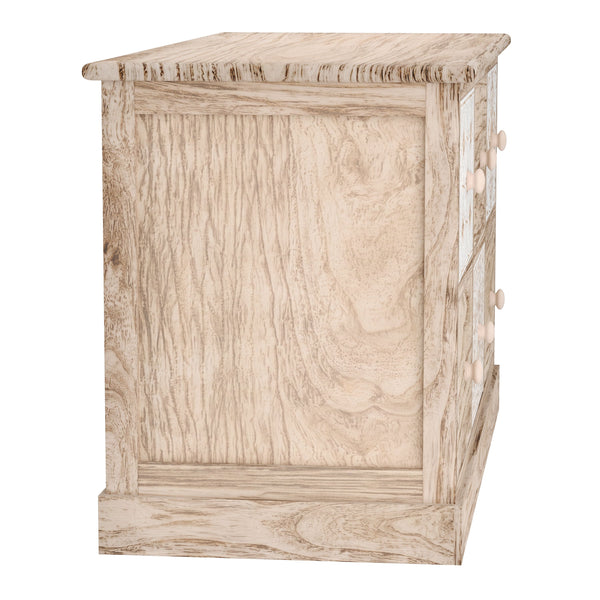 Schuhbank ASHFORD 35 x 78 x 49 cm natur