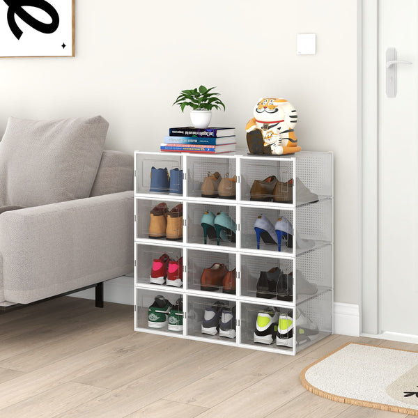 Schuhboxen 18-teilig