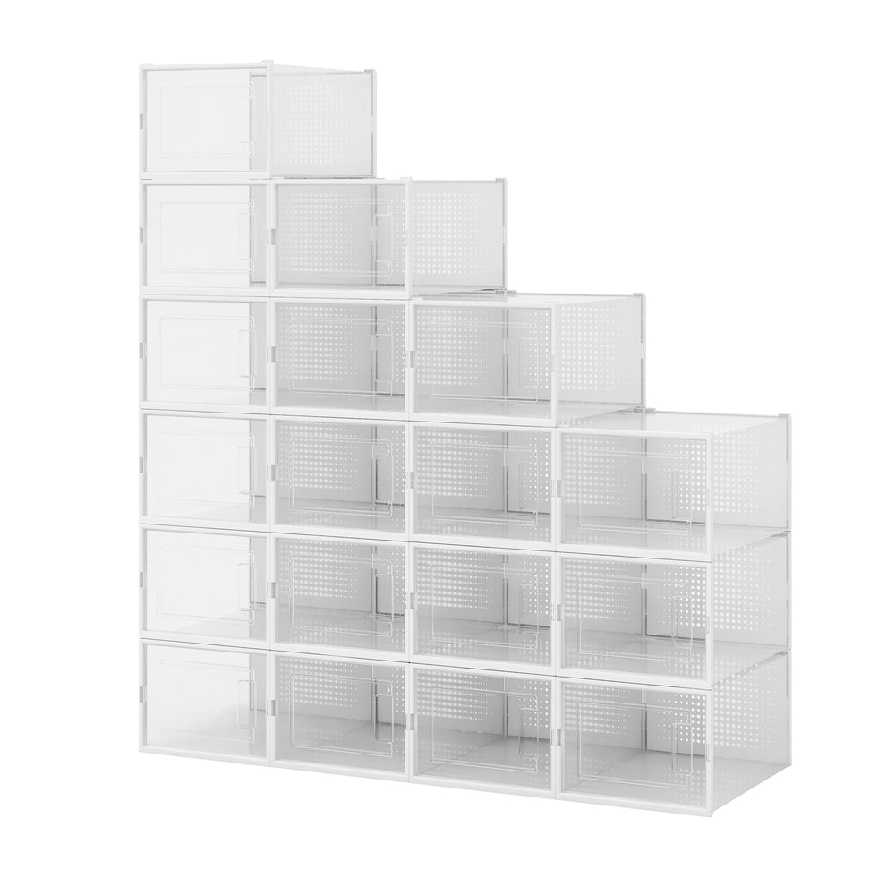 Schuhboxen 18-teilig
