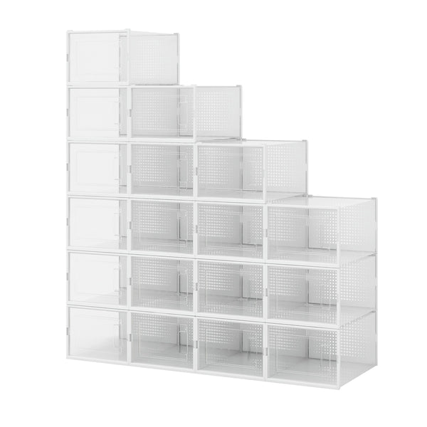 Schuhboxen 18-teilig