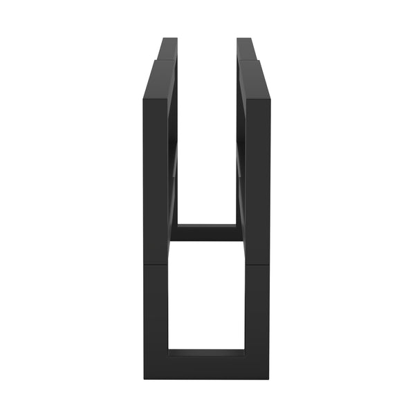 Schuhregal Metall LONDRA 43 - 75 x 35 cm schwarz