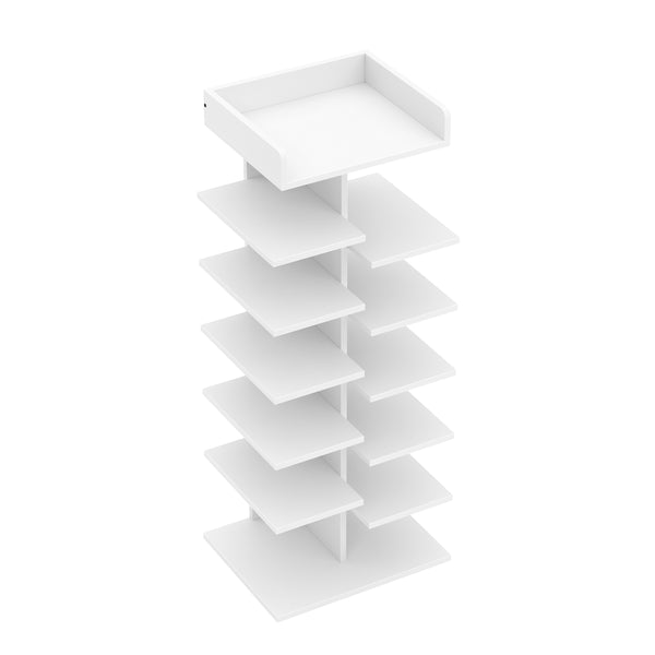 Schuhregal RUTA 45 x 114 cm weiss