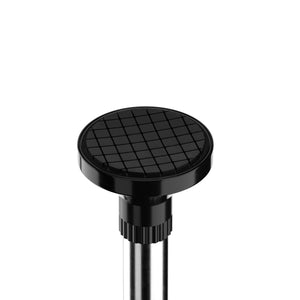 Schuhregal Teleskopregal 8 Ebenen 105 - 310 cm schwarz