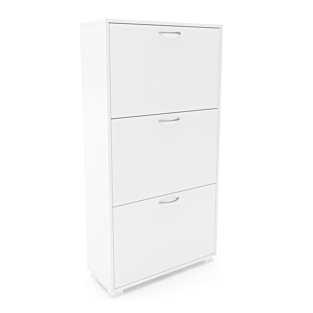 Schuhschrank 60 x 115 cm weiss