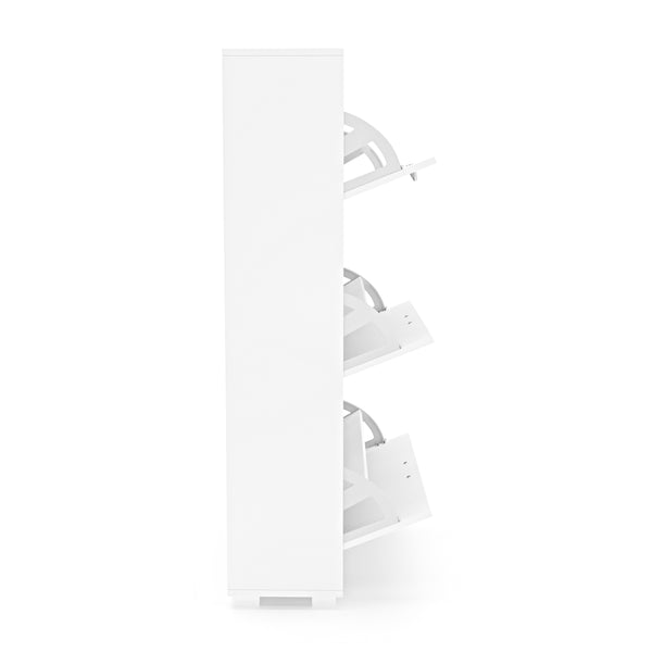 Meuble à chaussures blanc 60 x 115 cm