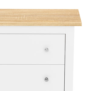 Schuhschrank ARLES 78 x 24 x 108 cm weiss