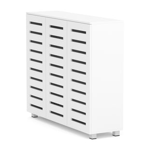 Schuhschrank EDDIE 114 x 34 x 98 cm weiss