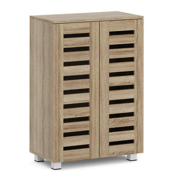 Schuhschrank EDDIE 60 x 33 x 87 cm braun