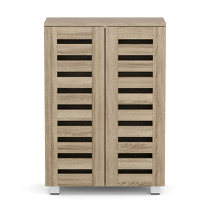 Schuhschrank EDDIE 60 x 33 x 87 cm braun