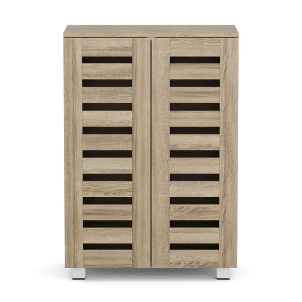 Schuhschrank EDDIE 60 x 33 x 87 cm braun