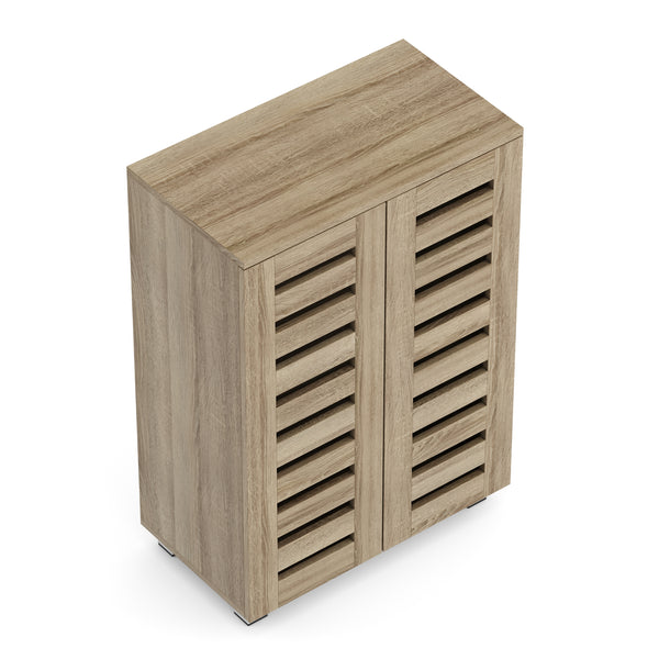 Schuhschrank EDDIE 60 x 33 x 87 cm braun